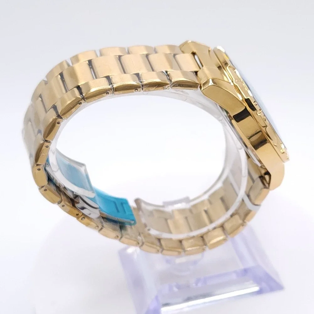 Invicta Specialty I 69031 Men's Gold Watch Silver Dial 42mm New